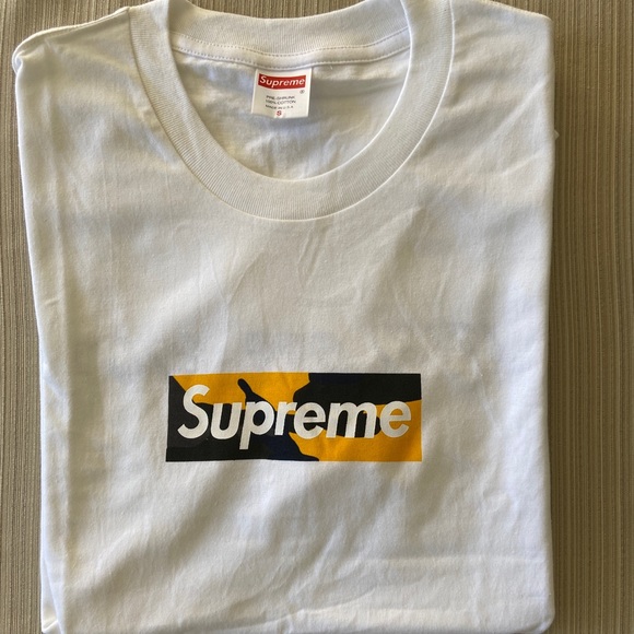 SUPREME BROOKLYN BOX LOGO TEE WHITE